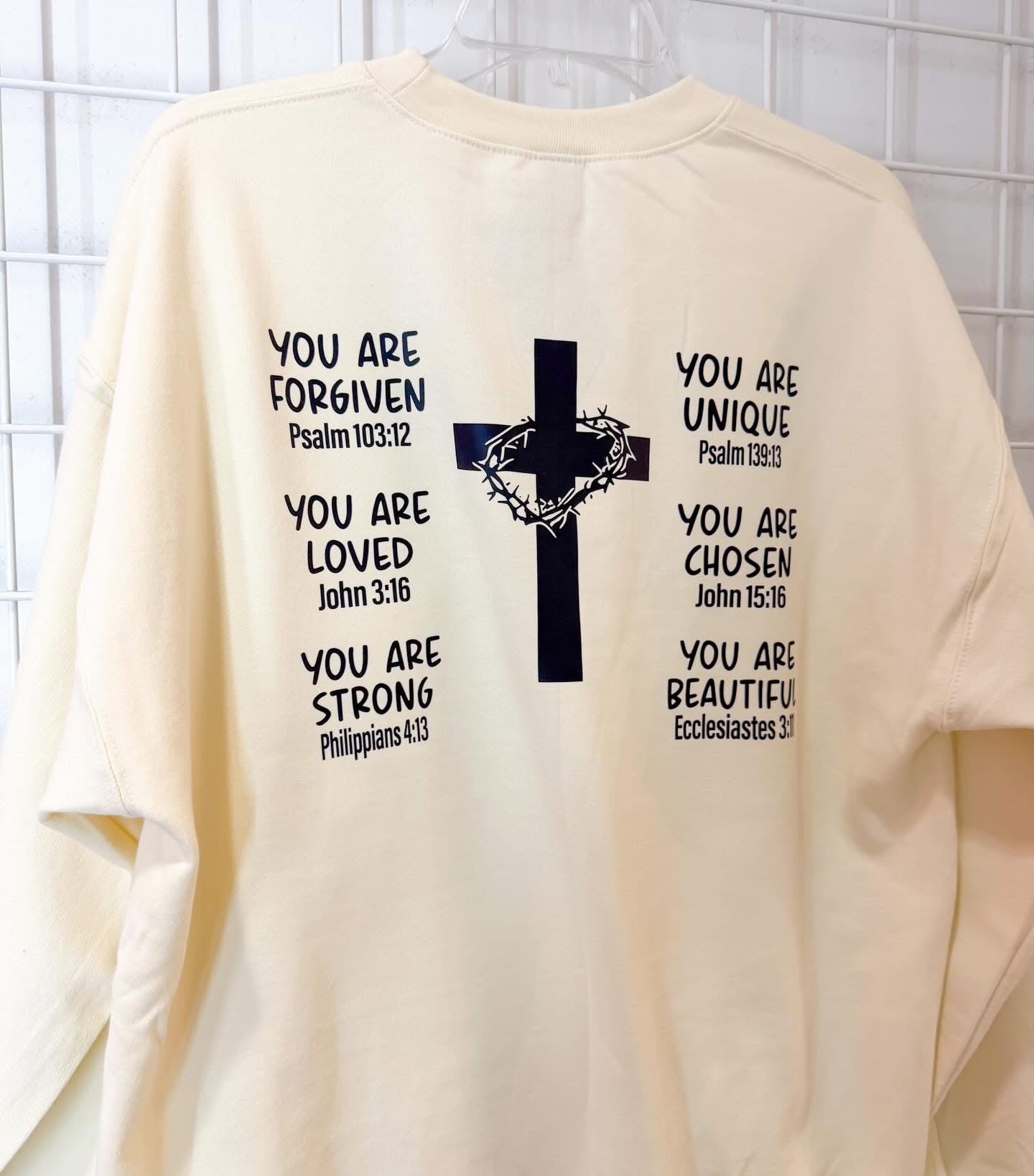 Bible Verse Gilden Sweatshirt