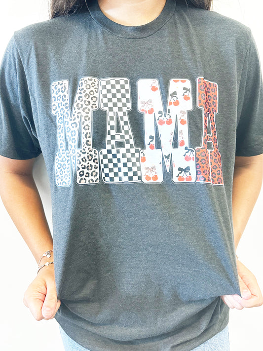 Retro MAMA Block Letter Tee