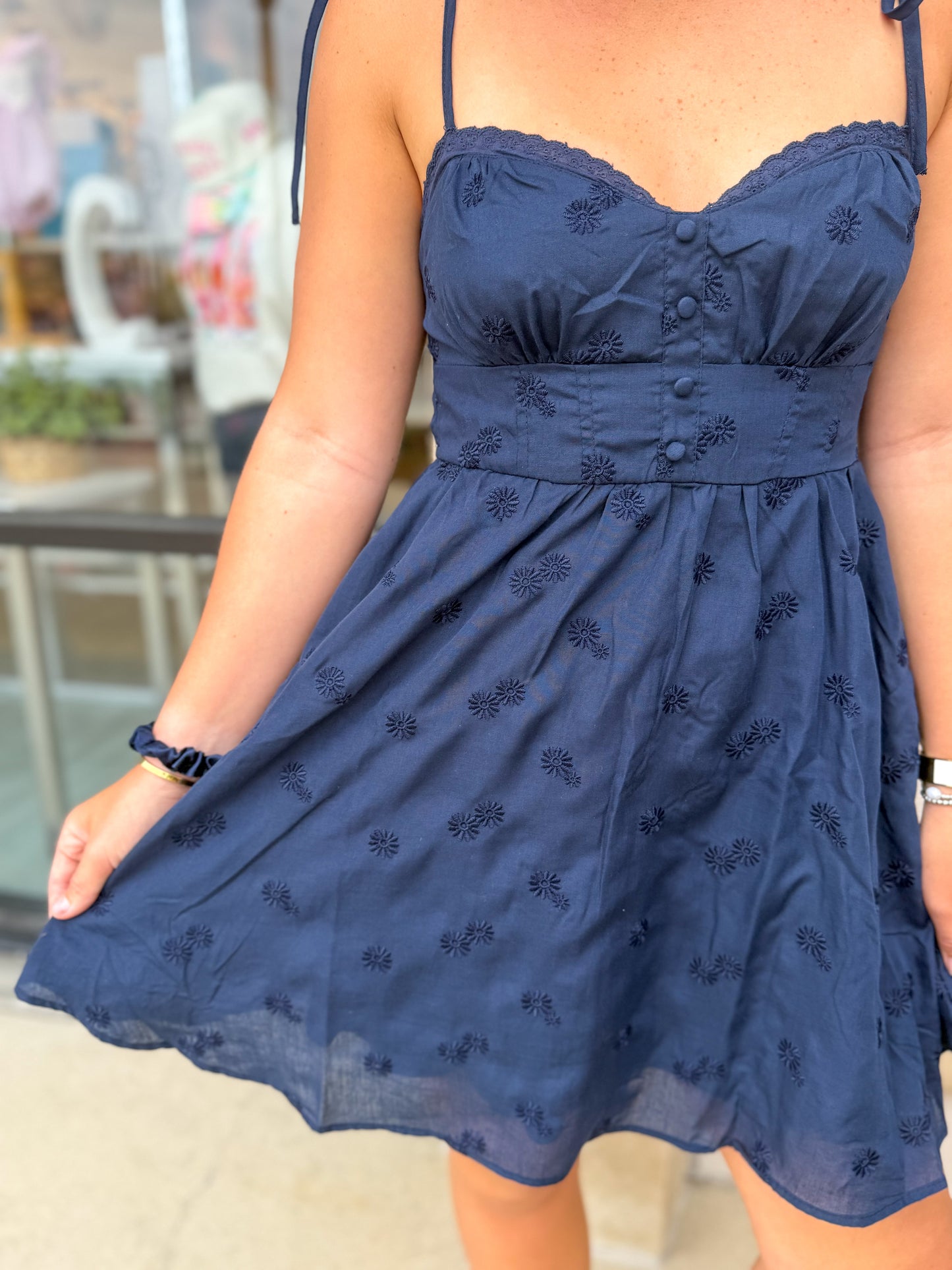 Navy Blue Dress