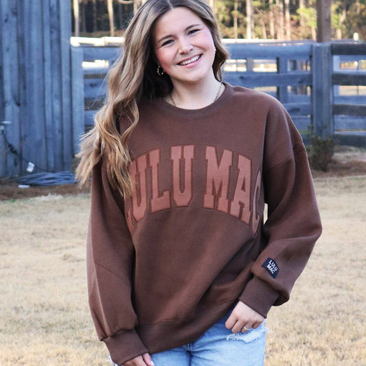 Brown On Brown Lulu Mac Pullover