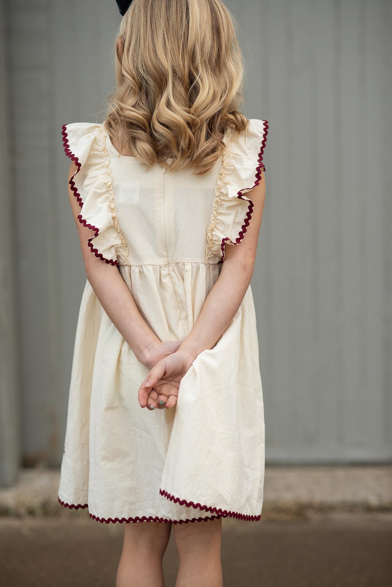 RicRac Embroidered Dress