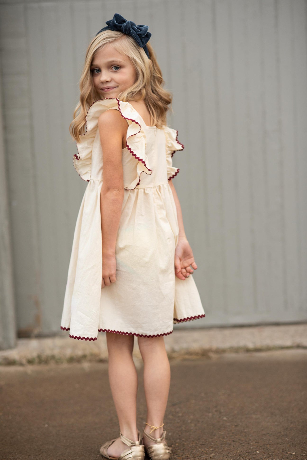 RicRac Embroidered Dress