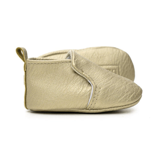 Gold Loafer Max Baby Shoe