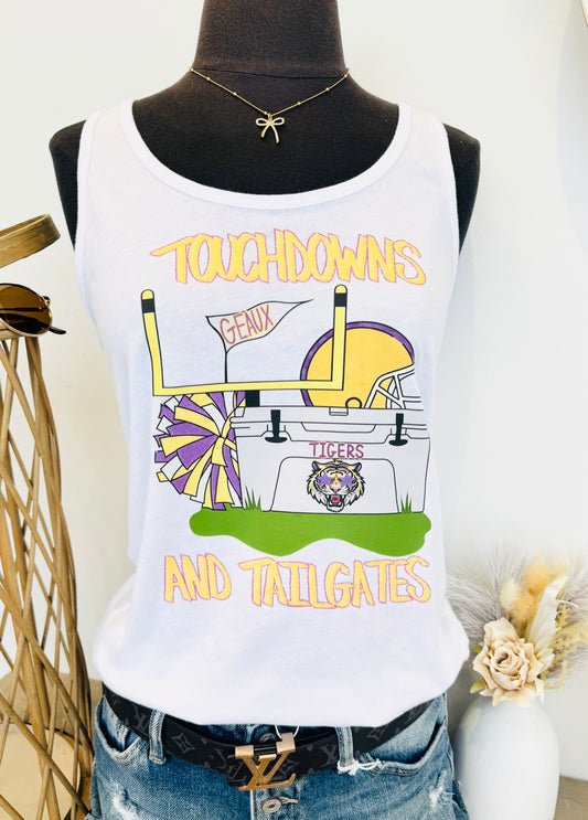 Touchdown & Tailgate Tank White