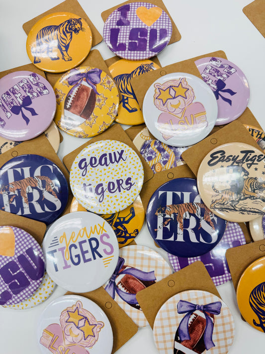 Game day buttons!