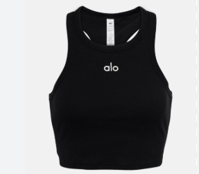 A-Inspired Crop Black