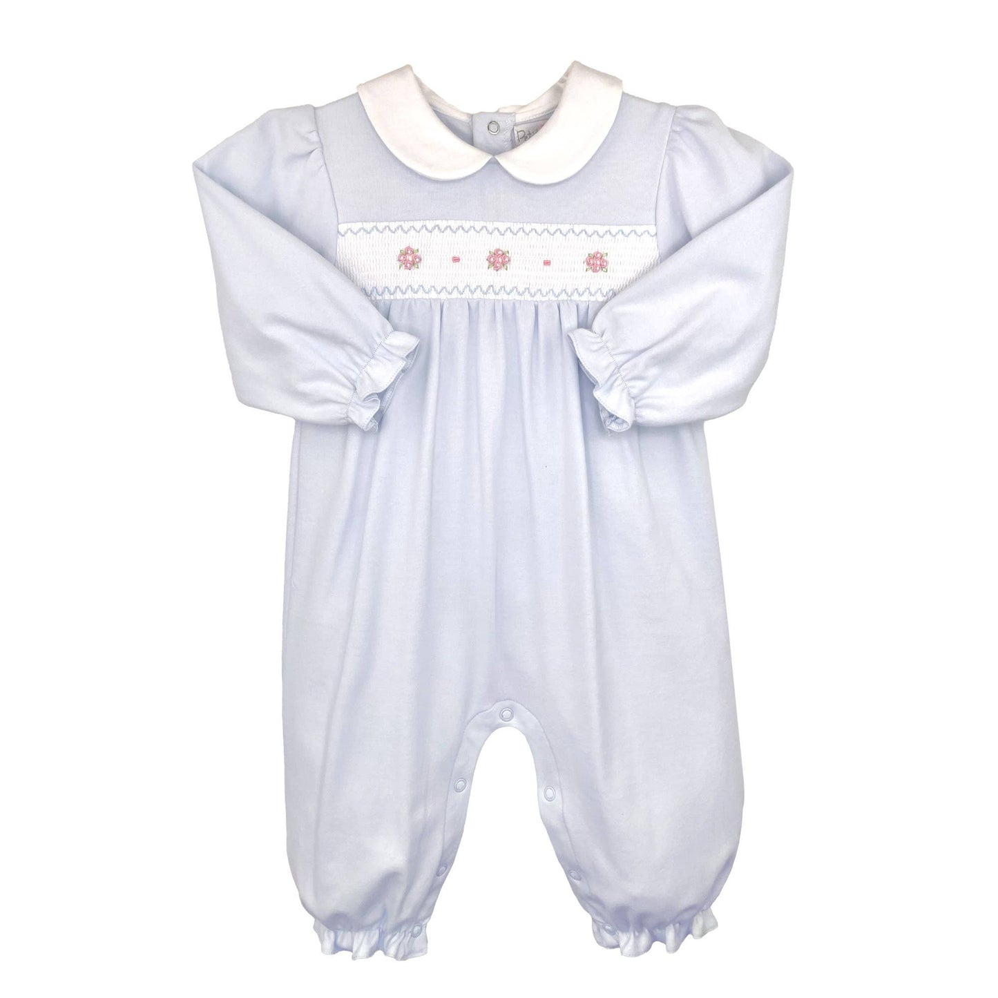 Smocked Flower Knit Longall - 2 Colors!