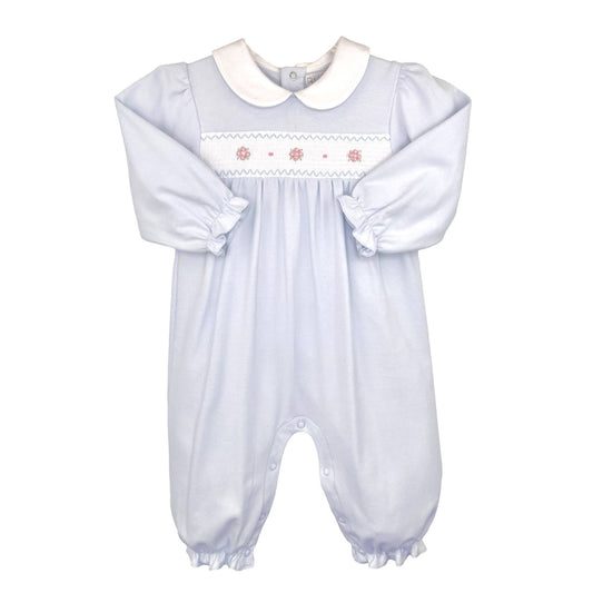 Smocked Flower Knit Longall - 2 Colors!