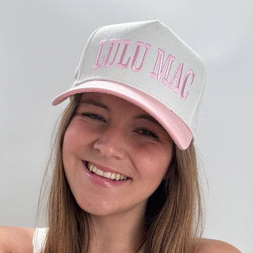 LULU MAC CAP LIGHT PINK