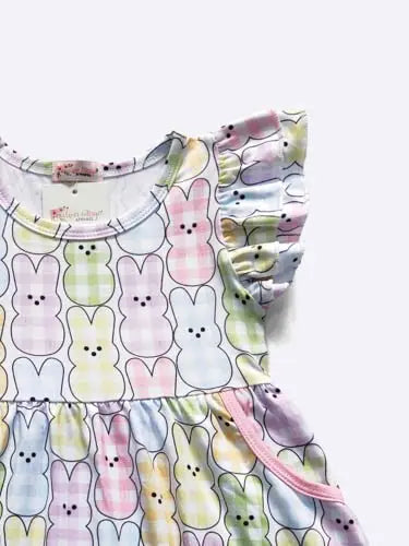 Girls Easter Peep Dress