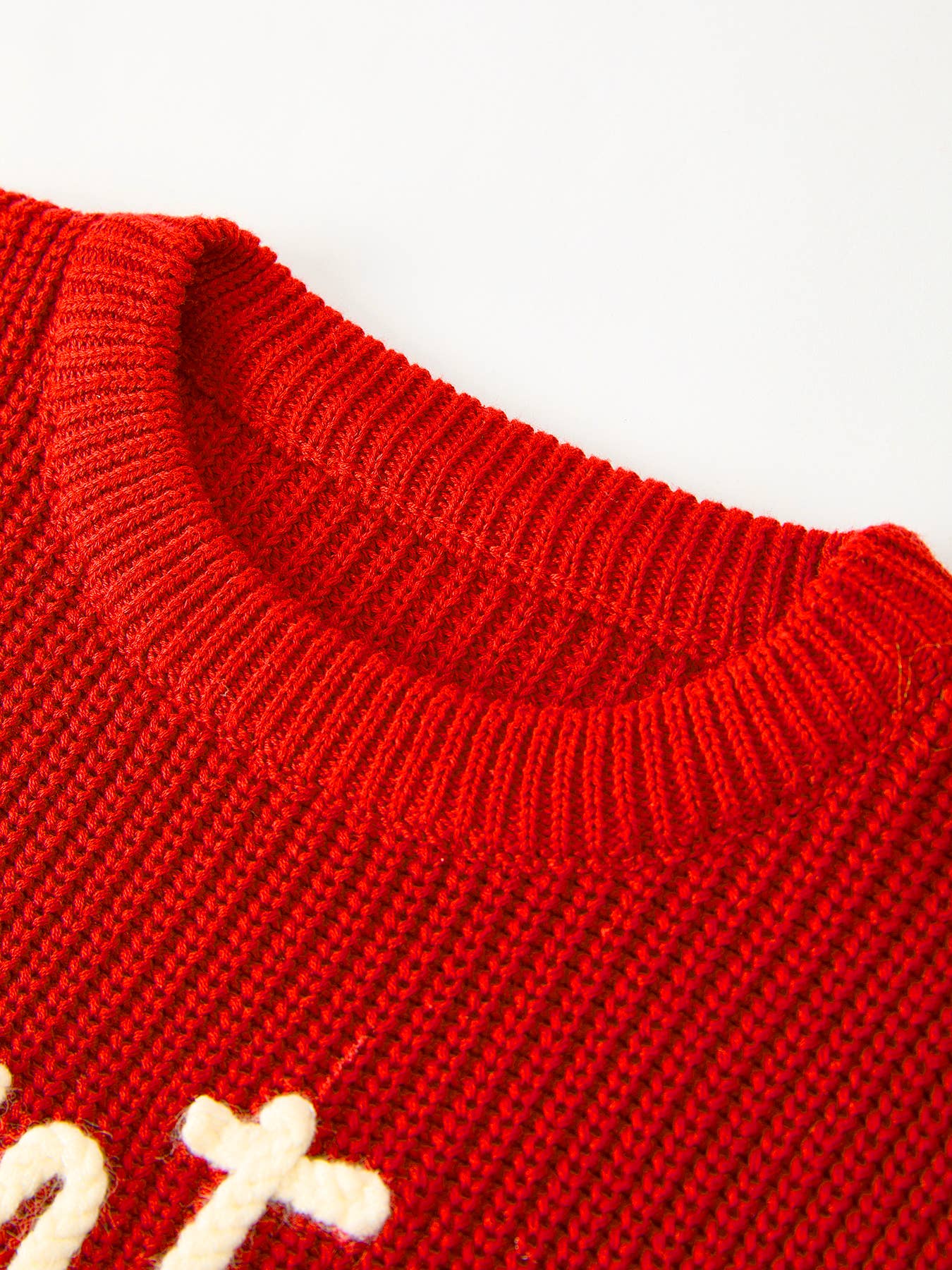 Christmas “Santa Baby” Knit Sweater for Girls
