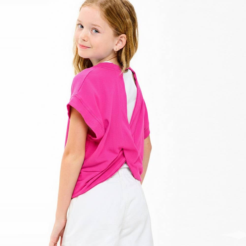 Open Back Fashion Top