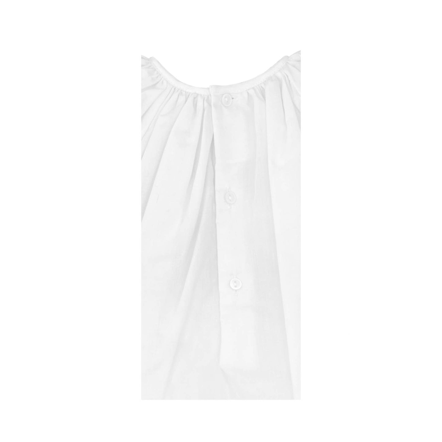 Daygown with Raglan Sleeves and Embroidered Hem: Lavender / Preemie