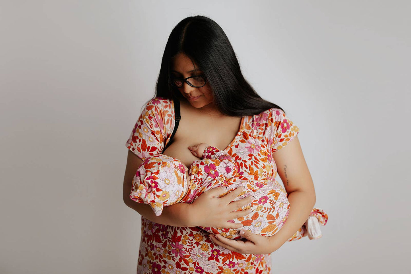 Wild Child Floral Knotted Gown