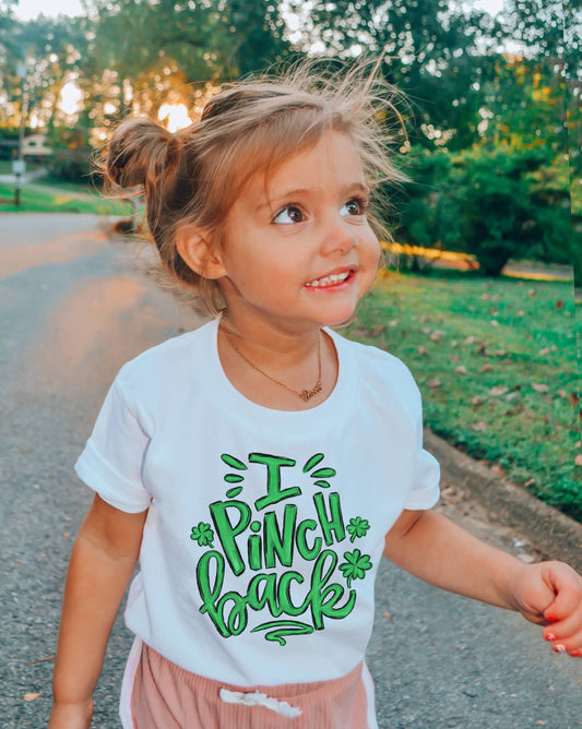 I Pinch Back St. Patrick's Day Toddler Tee