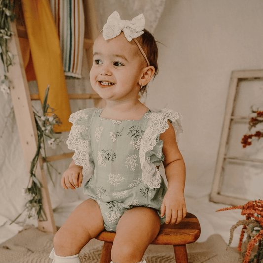 Scarlett Romper | Green